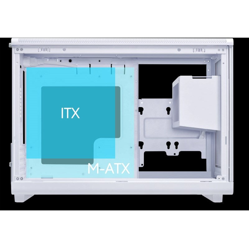 LIAN LI A3 DAN Micro ATX Gaming PC Case - White LIAN LI A3 DAN Micro ATX Gaming PC Case - White